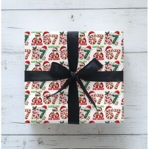 Santa Says 67 67 Meme Funny Christmas Wrapping Paper‎